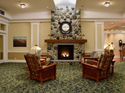 Oak Room fireplace